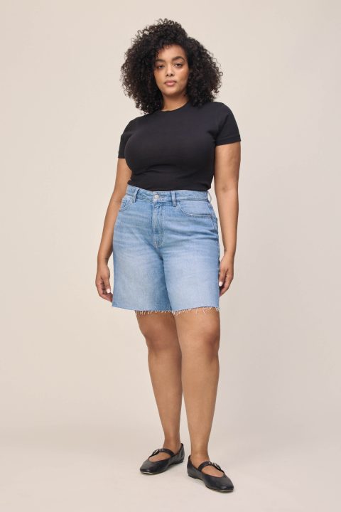mty plus 90s jean short girlfriend 1