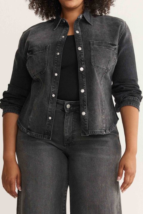 pmi plus western denim shirt in the night 1