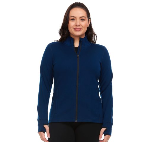 womens heavyweight wool full zip sweater top 100 merino wool 1